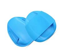 2 Pack Swim Training Paddles Ergonomic Design Silicone Texture Perfect For Freestyles Backstroke Breaststroke Swimmers Professional Swim Hand Paddles
