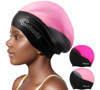 2 Pack Swimming Cap for Kids (Multicolor)