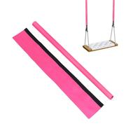 2 Pack swing chain cover，chain covers for swings，Suitable for swing accessories to prevent hand injuries and rust stains, chain sleeves are suitable for use in gardens, terraces, and porches(Hot Pink)