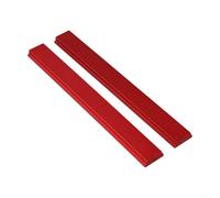 2 Pack T-Track Slider 100-450mm Aluminum Alloy T-Bar for Table Saw Miter Bar, Woodworking Workbench Jig Fixture, Red T Slot Track Accessories for DIY(200mm)