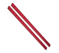 2 Pack T-Track Slider for Table Saw and Miter Saw, 100-450mm Aluminum Alloy T-Bar with 23mm Base Compatible with Woodworking Workbench(450mm)