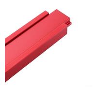 2 Pack T-Track Slider for Table Saw and Woodworking Workbench, 100-450mm Aluminum Alloy Miter Bar with T-Slot Compatibility, Red, for DIY Carpentry Projects(100MM)