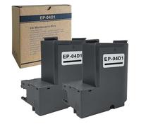 2 Pack T04D100 Ink Maintenance Box for T04D1 EWMB2 04D1 Compatible for ET-M1000 ST-3000 ET-M2170 ET-15000 ET-3750 ET-3760 WF-2860 ET-4760 ET-3850 ET-4850 XP-5100 ET-3710 ET-5150 ET-3830 Printers