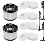 2 Pack T119 Exhaust Filter with 4 Pack S143 Pre-Motor Filter Set Compatible with Hoover HF1 PLUS Cordless Vacuum Cleaner: HF1P10P 011, HF1P10H 011, HF1P10PX 011, HF1P10HX 011, HF1P10P 001, HF1P10H 001