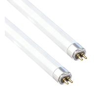 2 Pack T5 8W Fluorescent Tube Lamps 288mm, 6000K Cool White CFL Bulbs, G5 2 Pin Base High Efficiency Lamps for Strip Lights, Energy Saving Consumption Tubes Light, Suitable for Kitchen, Bathroom
