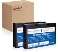 2 Pack T5846 Compatible Ink Cartridge Compatible with EPN PictureMate PictureMate PM 225,PM 260,Flash PM 280, Pal PM 200, Show PM 300, Snap PM 240 and PM 290 Printer,48ml x 2