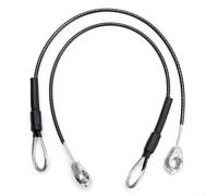 2 Pack Tailgate Cables for John-Deere M159508 HPX615E HPX815E XUV865R XUV825E Gator-Utility Vehicle Parts Metal Wire Rope