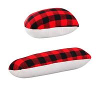 2 Pack Tailor Ham and Seam Roll Set, Sewing Ham for Pressing Tailors Ironing, Sturdy Tailor's Ham for Ironing, Dart, Collar, Curved Long Seams Kit