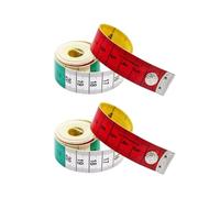 2 Pack Tailors Soft Tape Measure - 60 Inch/150cm Dual-Sided Body Measuring Tape for Sewing, Dressmaking, Fabric & Clothes Measurement - Flexible Tape Measure for Tailors & Body Measurements