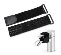 2-Pack Tap Lock Strap Water Faucet Restrictor Guard Adjustable Elastic Belt with Non-Slip Silicone for Adults and Pet Owners Kitchen Sink Bathroom Basin Shared Flats Home Security Accessories