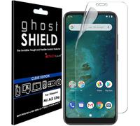 [2 Pack] TECHGEAR Screen Protectors for Xiaomi Mi A2 Lite [ghostSHIELD Edition] TPU Screen Protector with FULL Screen Coverage [Edges Protection]