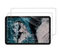 [2 Pack]Tempered Glass Compatible with Nokia T21 2023/ Nokia T20 2021 Tablet 10.36" ,Ultra Resistant,Anti Fingerprints,HD Clear,No Bubbles,9H Hardness Protector Film Tempered Glass Film,Transparent