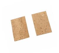 2 Pack Tenors Sax Saxophone Neck Joint Cork Sheet Musical Instrument Parts Accessories Replacement Set Neck Joint Sheet