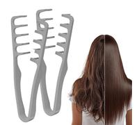 2 Pack Texture Comb, Wid Tooth Comb for Curls, Straightening Combs, Roots Volume Korean Hair Styling Appliances, Suit for Both Man & Woman