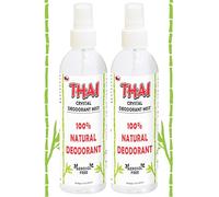 2-PACK Thai Deodorant Crystal Mist Spray (8 Oz) Whole Body Natural Crystal Salt Deodorant Spray for Women Men & Teens