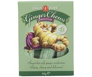(2 Pack) - The Ginger People - Gin Gins Original Ginger Chews | 84g | 2 PACK BUNDLE