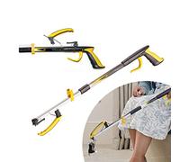 2 Pack The Helping Hand Company Classic PRO Folding Grabber and Reacher Tool - 2 x 27"/69cm. Long Handled Foldable Grabber Pick up Tool for Elderly, Disabled, or Anyone Struggling to Bend and Reach