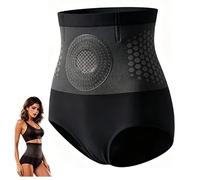 2 Pack Thermogenic Fat Burning Sculpting Shorts, Moringa 4-in-1 Micro-Particle High Waisted Tummy Control Body Shaper Shorts for Women, Firming and Shaping Yoga Pants
