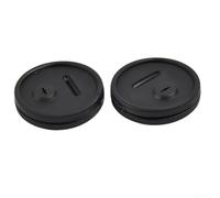2 Pack Thermometer Probe Grommet for Weber Smokey Mountain Cookers 14.5/18.5/22.5 Inch, High-Temp Silicone Grill Port Compatible with Part 85037, No Drilling Needed