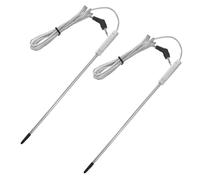 2-Pack Thermopro Grill Thermometer Probe Replacement for TP20,TP25,TP08S,TP17,TP16- Upgraded 2.5mm Temperature Sensor,Compatible with TP04,TP06S,TP07,TP09,TP10,TP28 (2 Probes)