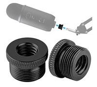 2-Pack Threaded Adapter, 5/8" Male to 3/8" Female Microphone Screw