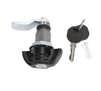 2 Pack Thumb Operated Cam Lock Set Metal Cabinet Drawer Lock with Keys for RV Boat Motorhome Storage