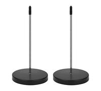 2 Pack Ticket Spike, Receipt Spike Holder, Metal Bill Holder for Restaurant, Kitchen, Office, Hotel(Black) (2)