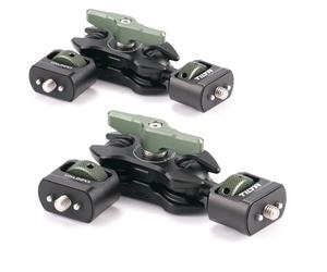 2-Pack TILTA Magic Arm with 1/4"-20 Mounting Points, Universal Magic Articulating Arm for Monitor Electronic Viewfinder Camera Light Microphones TA-MAA-2