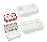 2-Pack Tin Organizer Inserts Compatible with 1.76oz Altoids Mint Tins - Food-Safe Dividers for Personal Essentials, Pills, Candy, Jewelry, Fishing Gear & Art Supplies | Stay Organized On-The-Go