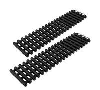 2 Pack Tire Traction Mats Portable TPR Recovery Track Pad Emergency Traction Aid