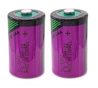 (2-Pack) TL-5902 3.6V 1/2AA ER14250 PLC Lithium Battery Non-Rechargeable Replace for Tadiran TL-5902/S TL-2150/S ER14250 SL-350