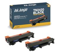 2-Pack TN2420 Toner Cartridge for Brother HL-L2350DW Toner TN-2420 TN2410 TN-2410 MFC-L2710DW MFC-L2710DN HL L2350DW HL-L2310D DCP-L2530DW MFC-L2750DW DCP-L2510D MFC-L2730DW DCP-L2550DN HL-L2375DW Ink