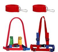 2 Pack Toddler Safety Harness with Walking Reins Adjustable Baby Leash for Secure Exploration, Comfortable and Lightweight Design for Boys and Girls