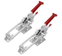 2 Pack Toggle Latch Clamp, Heavy Duty Latches, 2000Lbs Holding Capacity Adjustable Latch Lock, Smoker Clamps Latch for Industrial EquiIpment,Tire Carrier,Boxcar,Smoker Lid