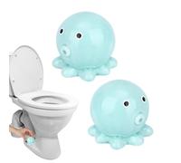2 Pack Toilet Bolt Covers Decorative Sea Turtle Toilet Screw Cover Caps for Replacement Cute Octopus Bathroom Decor for Bottom of Toilet Knob Covers Decorative