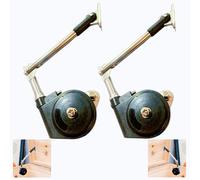 2 Pack | Toy Box Hinges Soft Close, Lid Support Hinges for Wooden Box Trunk Bench Chest | Tension Adjustable Soft Close Chest Hinges, Also for Lift up Flip Doors