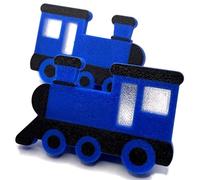 (2 Pack) Train Door Handles - Pulls for Wardrobes & Drawers - Fun Railway Themed - Door Knobs for Children's Furniture - Nursery Bedroom