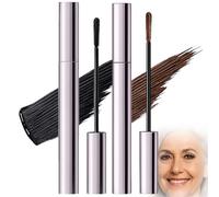 2-Pack Tubing Mascara Set, Black And Brown, Water-Resistant, Slim Brush | Integrated Cap And Wand Applicators, Controlled Lash Definition, Everyday Make-Up, Defined Or Softer-Looking Lash Styles