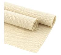 2 Pack Tufting Cloth Punch Needle Fabric, Needlework Fabric Monk's Cloth for Punch Needle Embroidery Rug-Punch for Handwork, 10.2 x 10.2 Inch