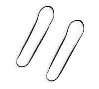 2 Pack Turntable Drive Belts 165-310mm Rubber Replacement Belt for Belt-Drive Record Players(Breite 4mm,Fold Length 175mm)