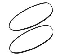 2 Pack Turntable Drive Belts 165-310mm Rubber Replacement Belt for Belt-Drive Record Players(Breite 5mm,Fold Length 175mm)