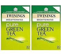 (2 Pack) - Twinings - Decaff Green Tea | 20 Bag | 2 PACK BUNDLE