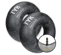 (2-Pack) TYK Industries 18X8.50-10 Lawn Mower Tire Inner Tube, Replacement 18.5X8.50-10 Tire Tube for Yard Tractors, Trailers with TR13 Short Rubber Valve Stems