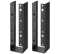 2 Pack Type B Joist Hangers, Beam Connectors, Concealed Flange Hangers for 5 cm Swinging Beam