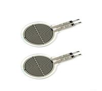 2 Pack Ultra-Thin Resistive Pressure Sensor 0.4mm, 20g-6Kg Range, <10ms Response for Industrial & DIY Projects