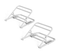 2 Pack Under Mattress Wedge, Metal Mattress Elevator With 4 Height Adjustable Design For Customized Comfort 150LBS Weight Capacity Under Mattress Riser Upgrade Sleep And Relaxation Experience