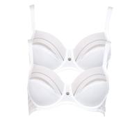 Lisca Women's Pack of 2 Underwired Bra Alegra 020147 White 38D