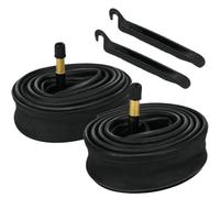 2-Pack Universal Bike Tubes 12-29"x1.75-2.125 W/Tire Levers(26")