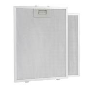 2 Pack Universal Hood Filters 320 x 260 mm - 5-layer washable aluminium grease filter, compatible with most hoods