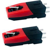 2 Pack Universal Record Player Cartridge, Replacement Vinyl Turntable Cartridge with Needle Stylus for Vintage LP for Record Player Phono Phonograph